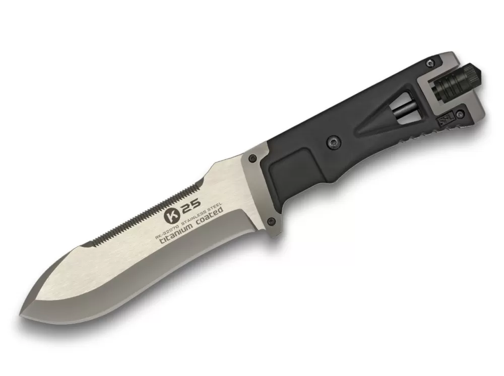 K25 Tactical Knife Mit Firestarter> Outdoor Knives