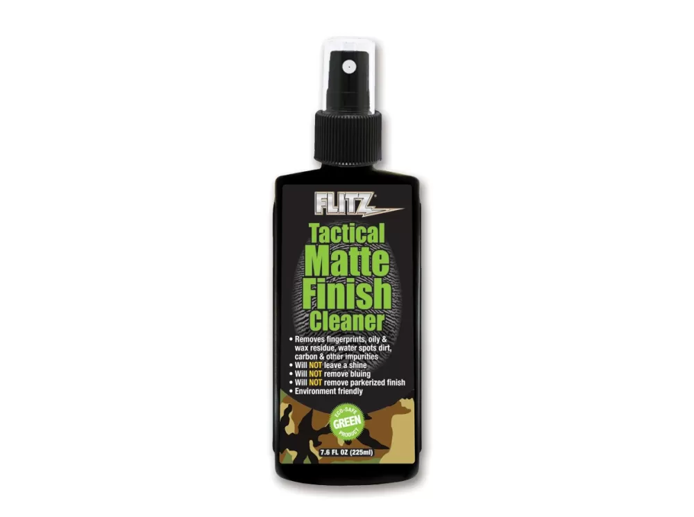 Flitz Tactical Matte Finish Cleaner> Care & Maintenance