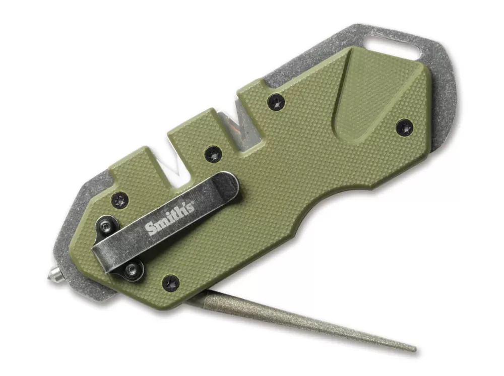 Smith's Tactical Pocket Pal Olive Drab> Manual Sharpeners