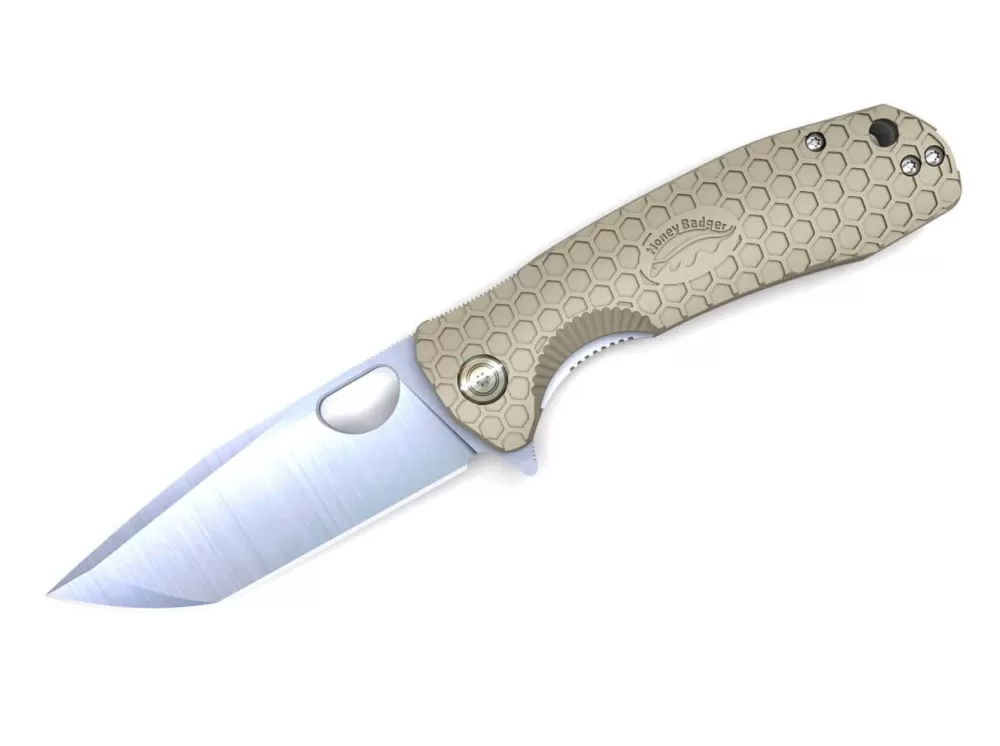 Store Honey Badger Tanto Flipper Large Green