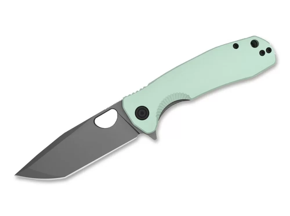 New Honey Badger Tanto Flipper Medium Black Dlc Jade