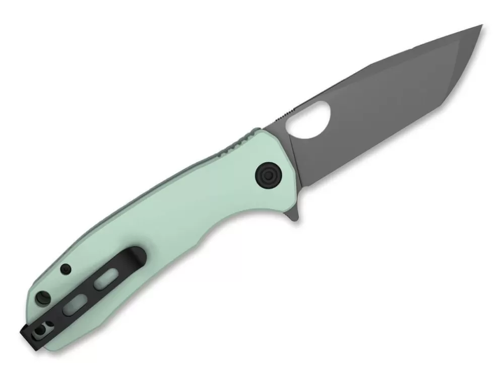 New Honey Badger Tanto Flipper Medium Black Dlc Jade