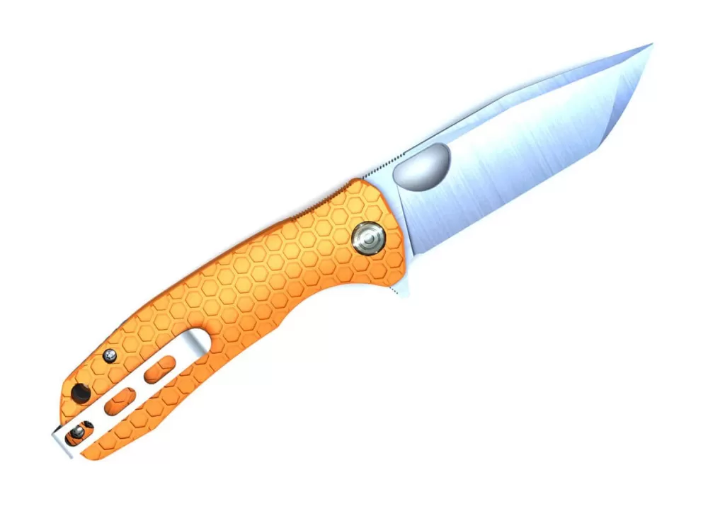 Flash Sale Honey Badger Tanto Flipper Medium Orange