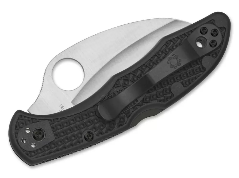 Sale Spyderco Tasman Salt 2 Lightweight Black H1