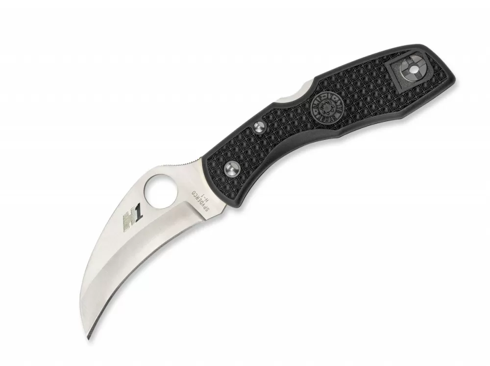 Online Spyderco Tasman Salt H1 Plain Black