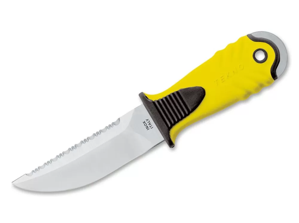 MAC Tekno 304 Yellow> Dive Knives