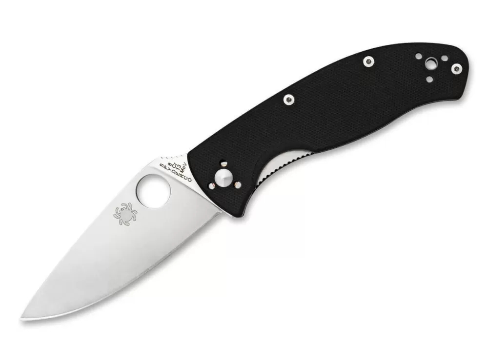 Discount Spyderco Tenacious Satin Plain