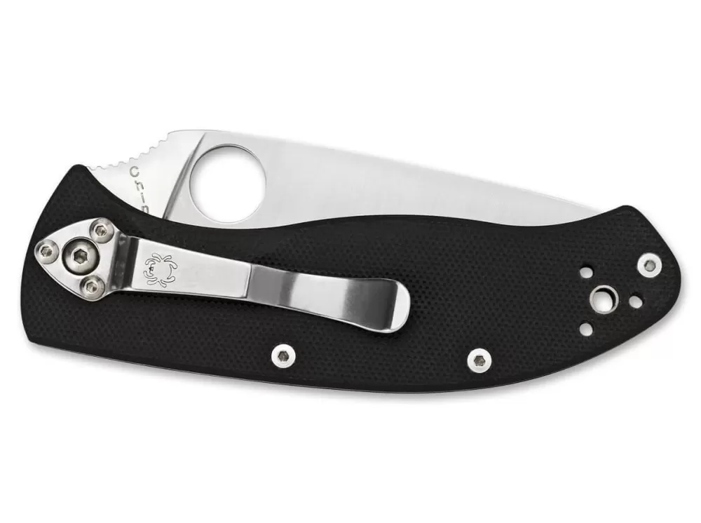 Discount Spyderco Tenacious Satin Plain