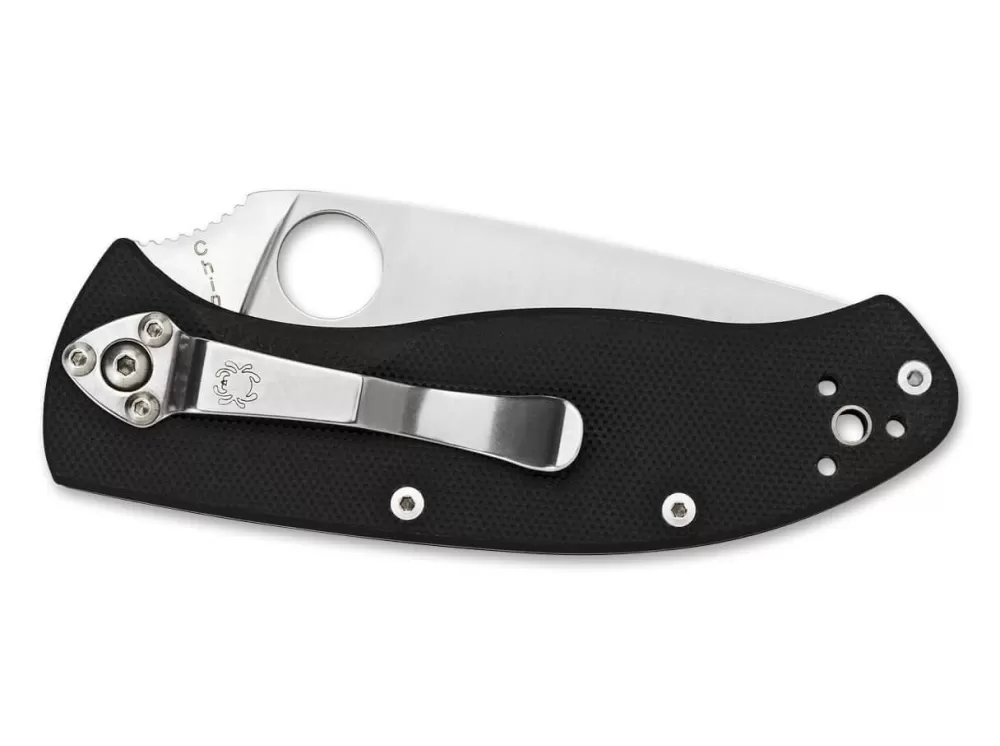 Store Spyderco Tenacious Satin Serrated