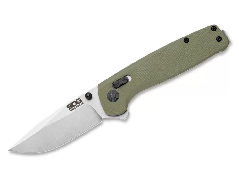 Flash Sale SOG Terminus Xr G10 Od Clam