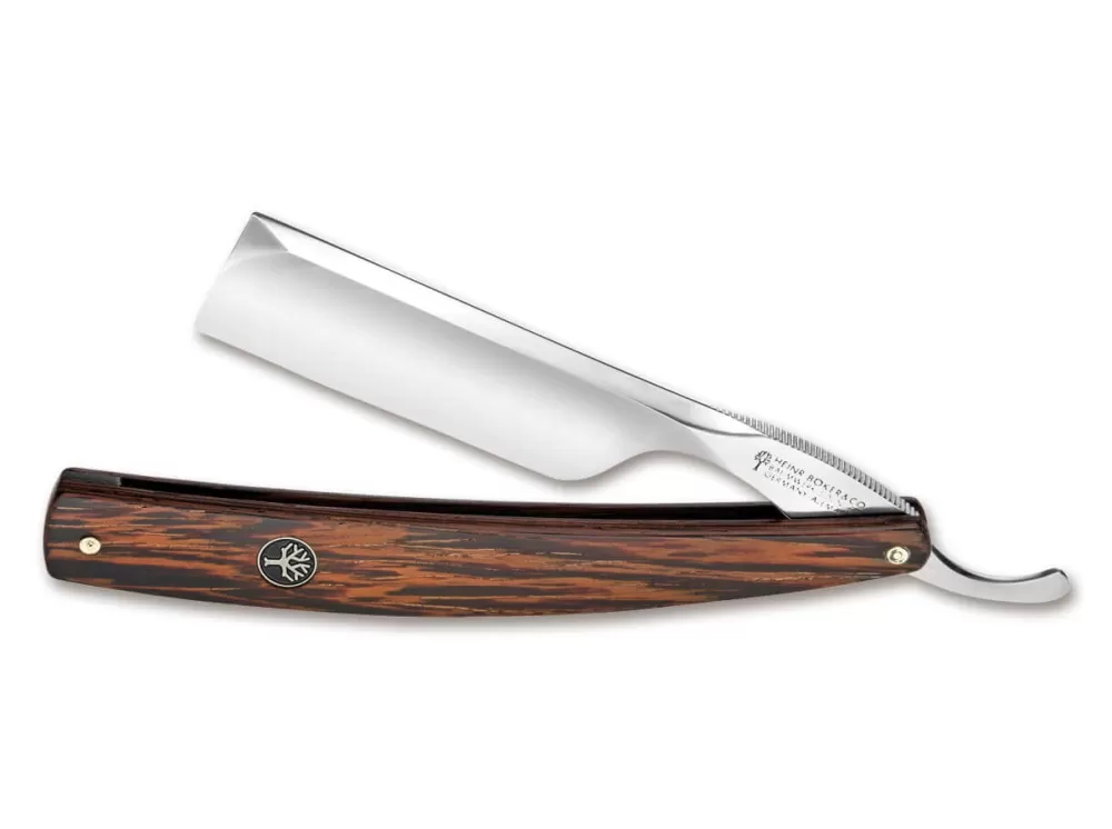 Böker Manufaktur Solingen The Celebrated Wenge> Carbon Steel Straight Razors