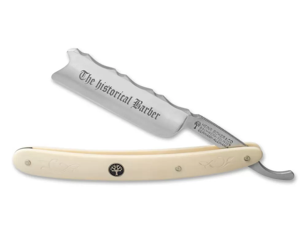 Böker Manufaktur Solingen The Historical Barber> Carbon Steel Straight Razors