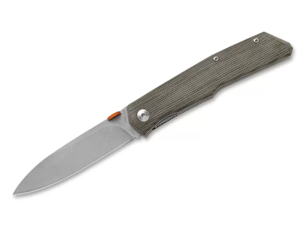 Clearance Fox Knives The Sicilian Micarta Green