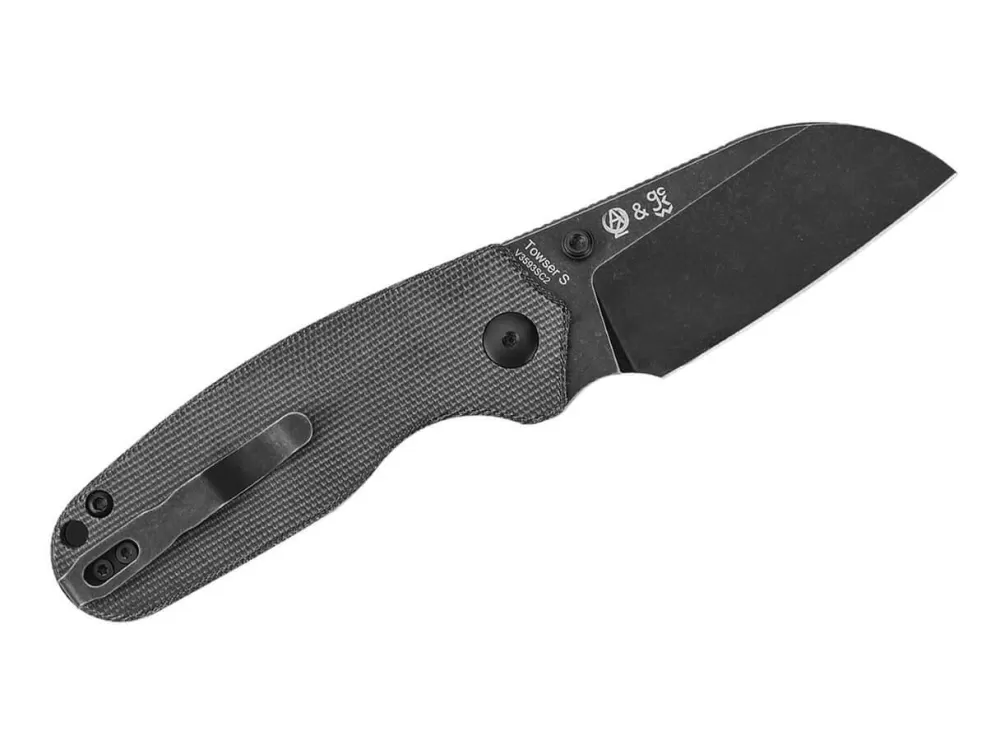 Discount Kizer Towser S Micarta Black