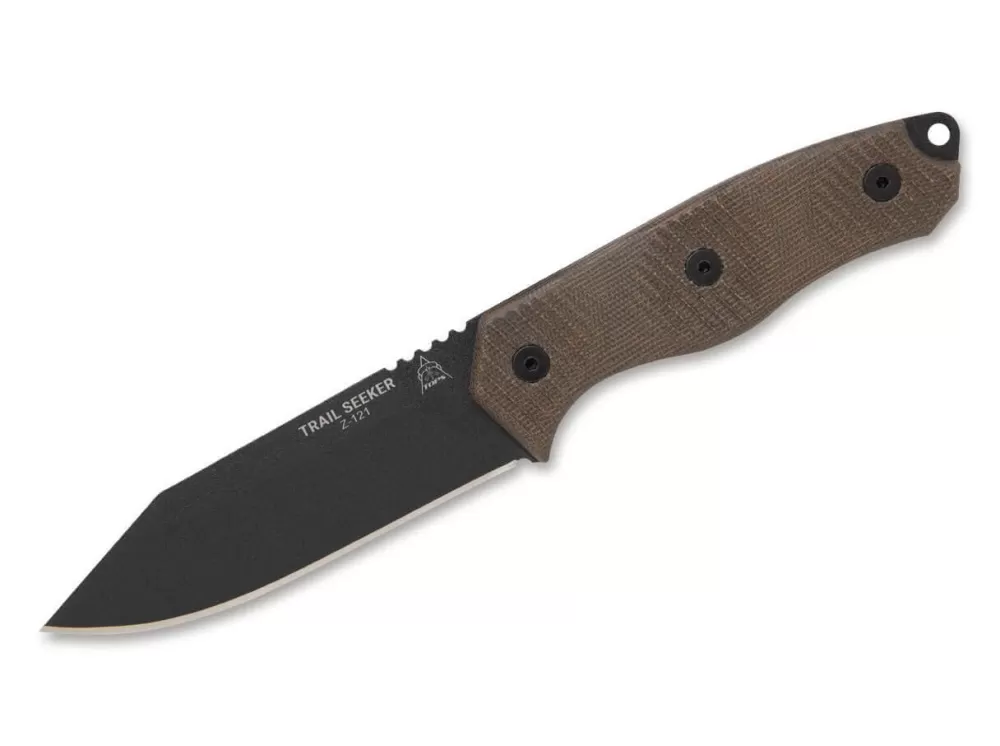 TOPS Knives Trail Seeker Micarta Green> Outdoor Knives