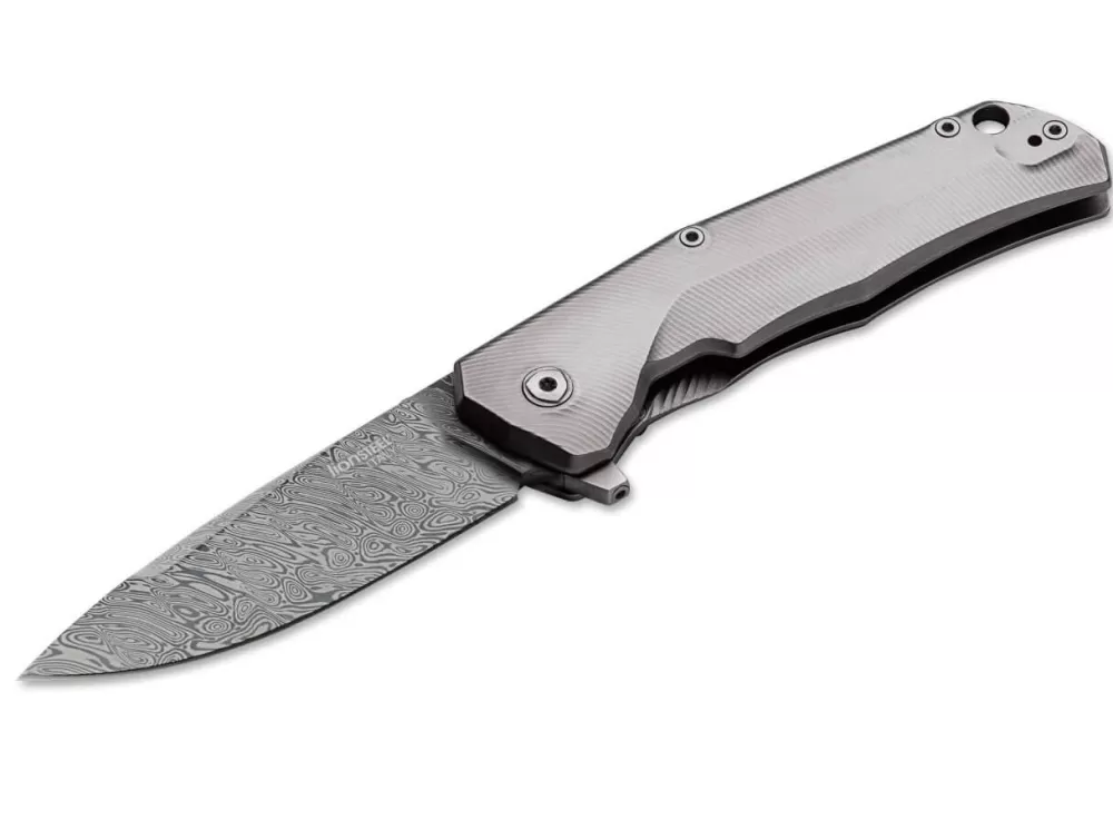 Best Sale LionSteel T.R.E. Damascus Thor Titan