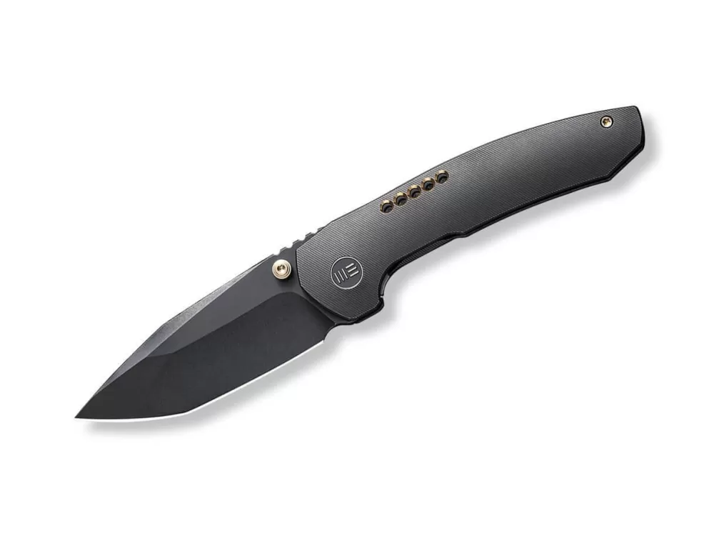 Cheap WE Knife Trogon Titanium Black