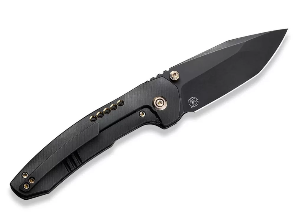 Cheap WE Knife Trogon Titanium Black