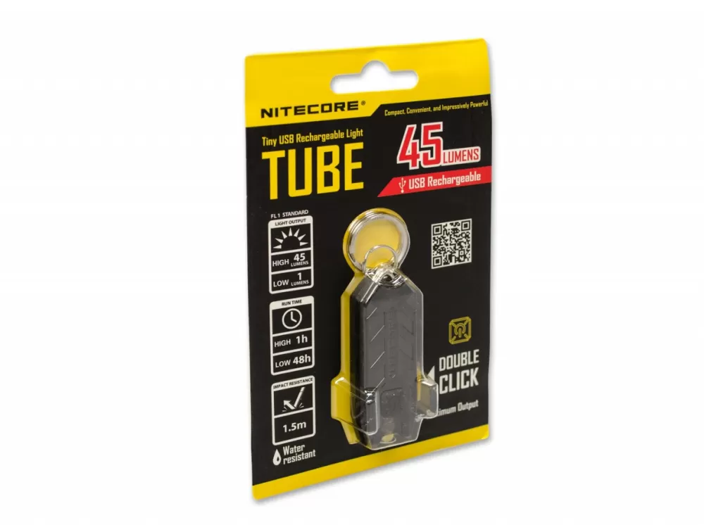 Nitecore Tube Black> Key Ring Flashlights