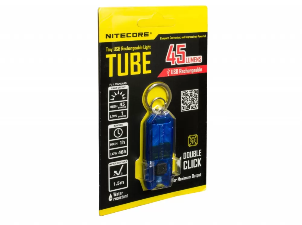 Nitecore Tube Blue> Key Ring Flashlights