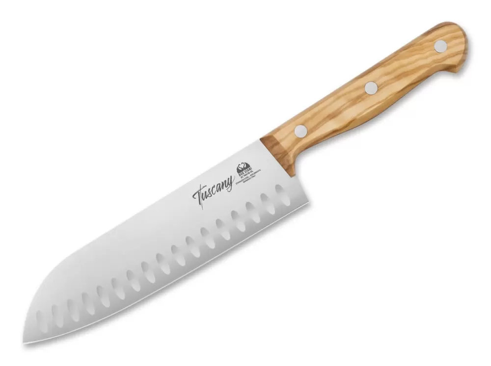 Due Cigni Tuscany Santoku Olive> Santoku Knives