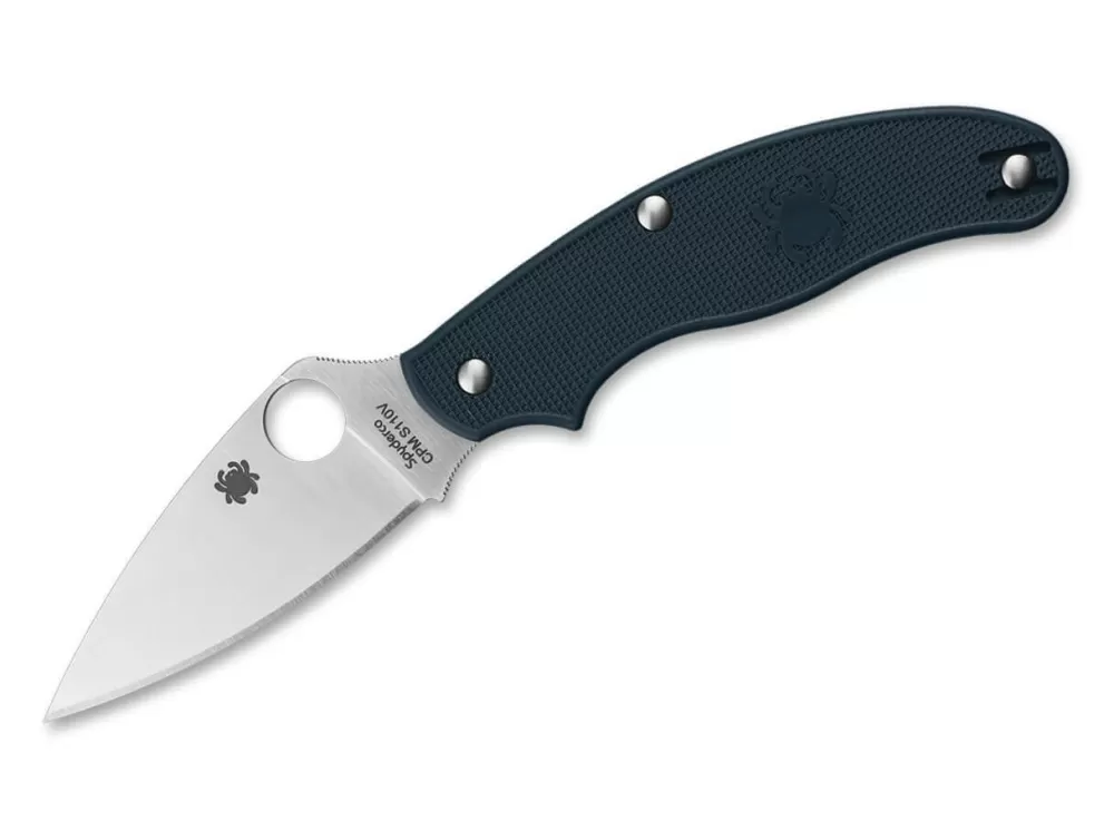 Best Sale Spyderco Uk Pen Knife Dark Blue