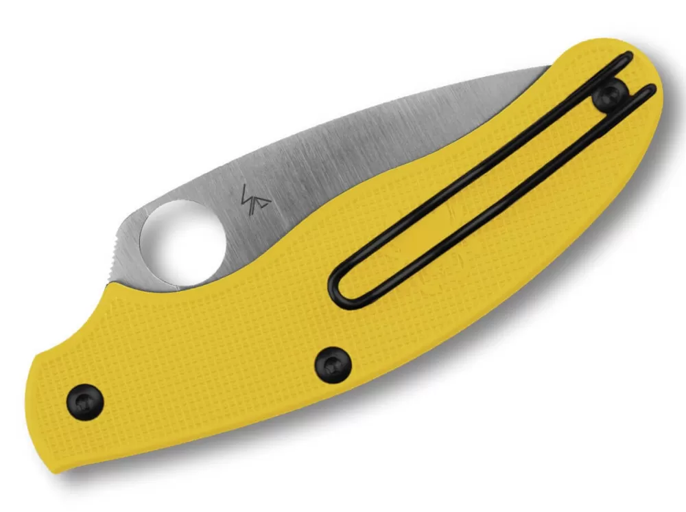 Flash Sale Spyderco Uk Penknife Salt Yellow