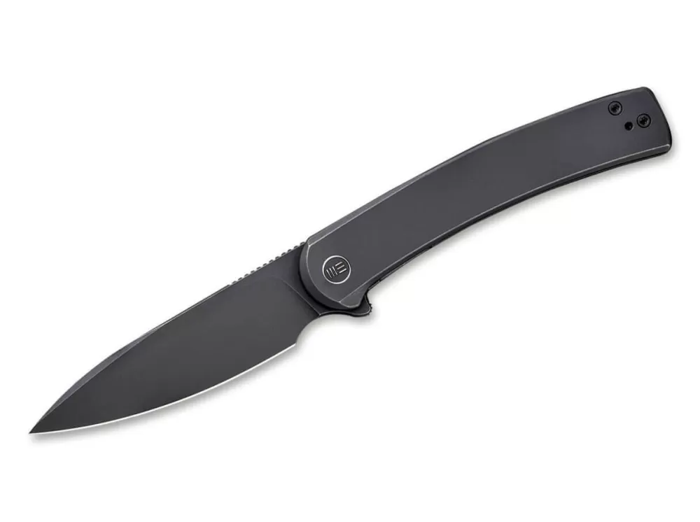 Best WE Knife Upshot Black Titanium Sw