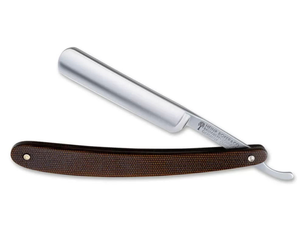 Böker Manufaktur Solingen Urban Cutter Stainless Ltd> Stainless Steel Straight Razors