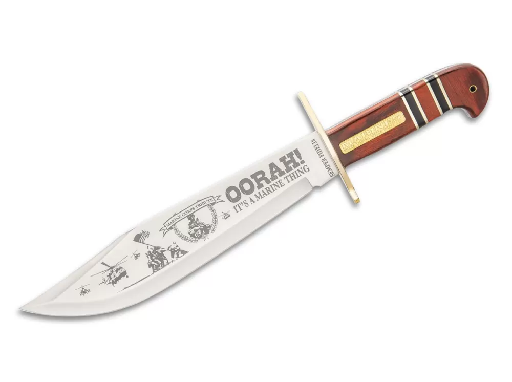 United Cutlery Usmc Commemorative Bowie Knife> Outdoor Knives