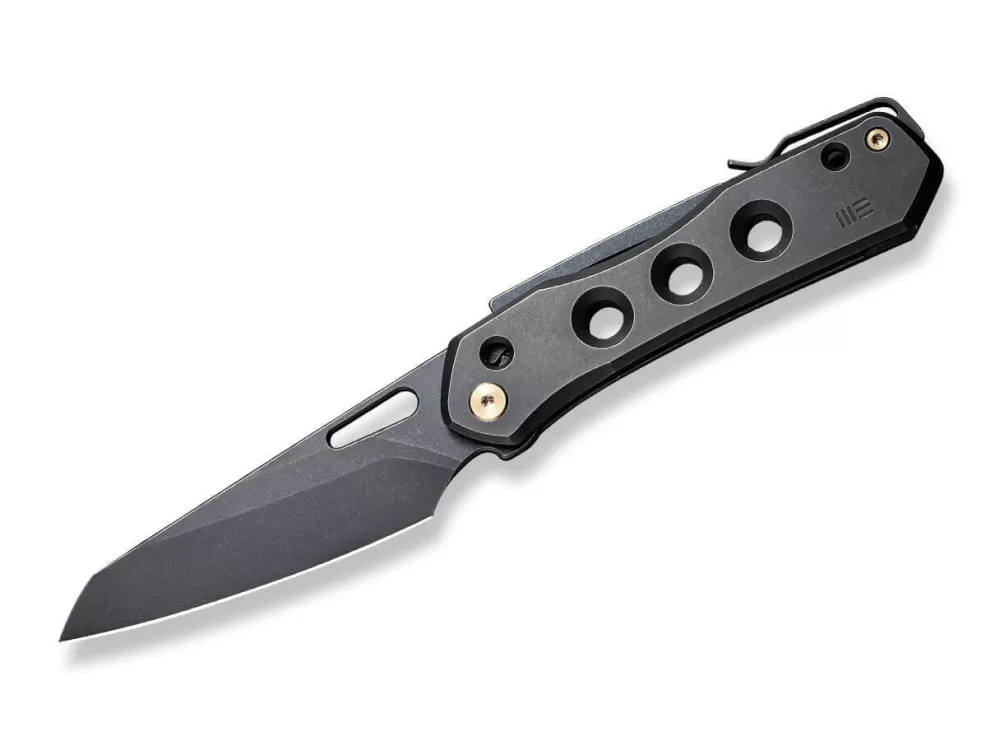 Best WE Knife Vision R Titanium All Black