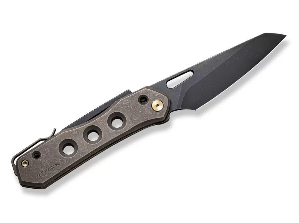 Cheap WE Knife Vision R Titanium Bronze