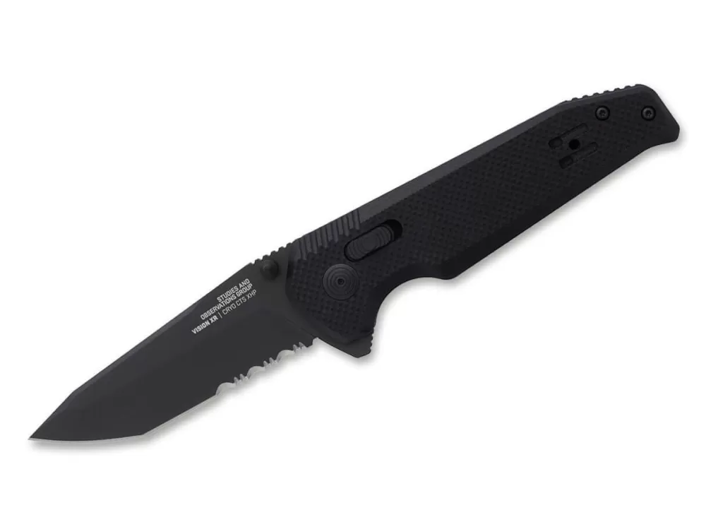 Discount SOG Vision Xr Black Serrated