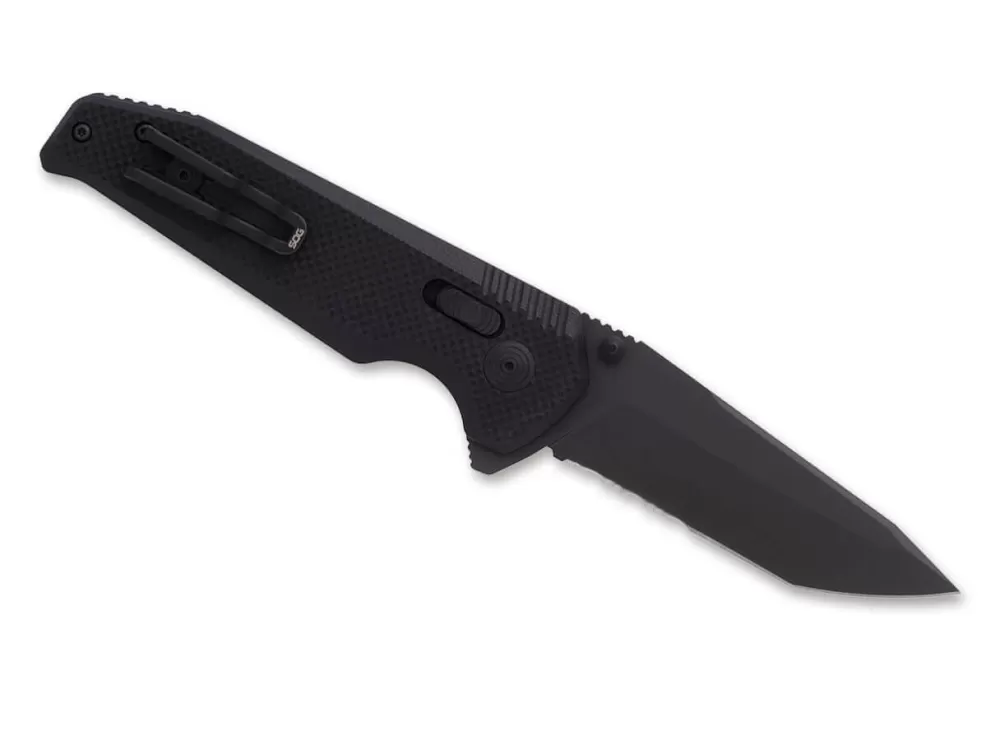 Discount SOG Vision Xr Black Serrated