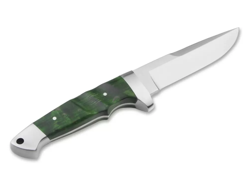 Böker Manufaktur Solingen Vollintegral 2.0 Curly Birch Green> Outdoor Knives