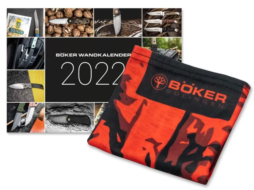 Böker Manufaktur Solingen Wall Calendar And Tube Scarf> Merchandise