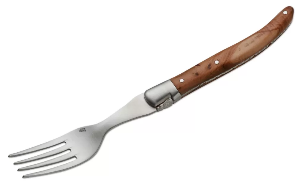 Robert David Woodvariation Steak Fork Set> Steak Cutlery