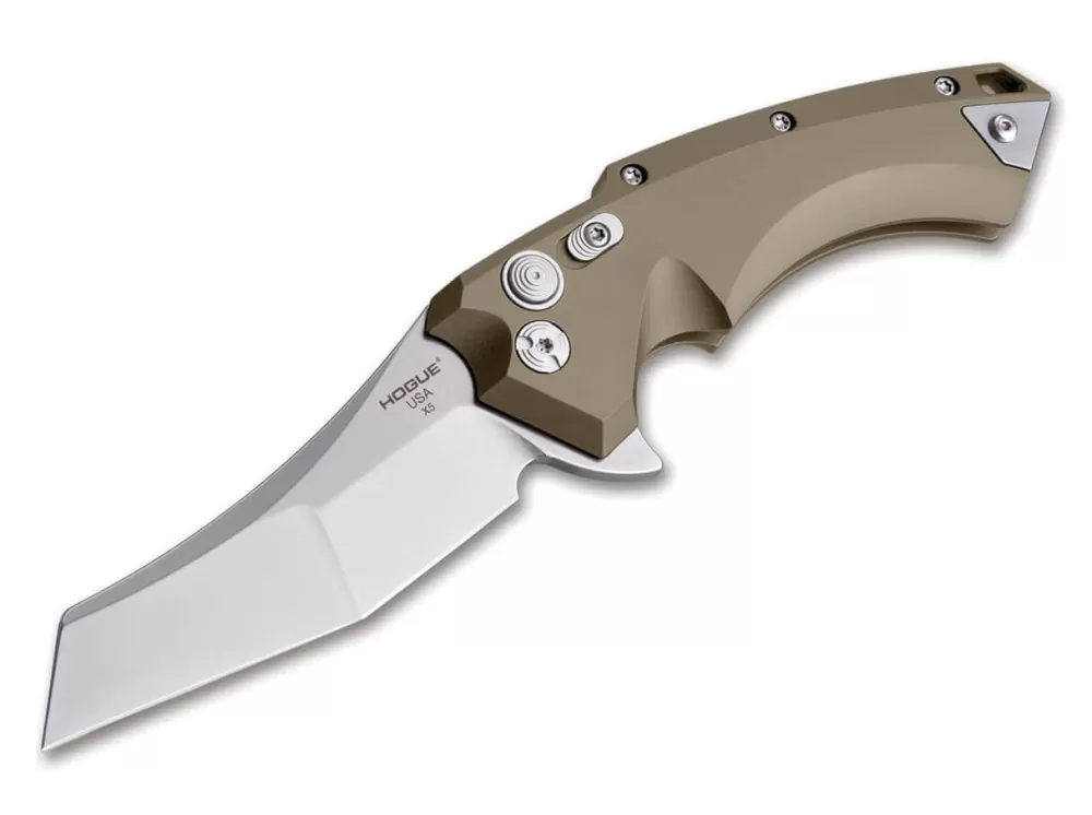 Cheap Hogue X5 4.0 Wharncliffe Dark Earth