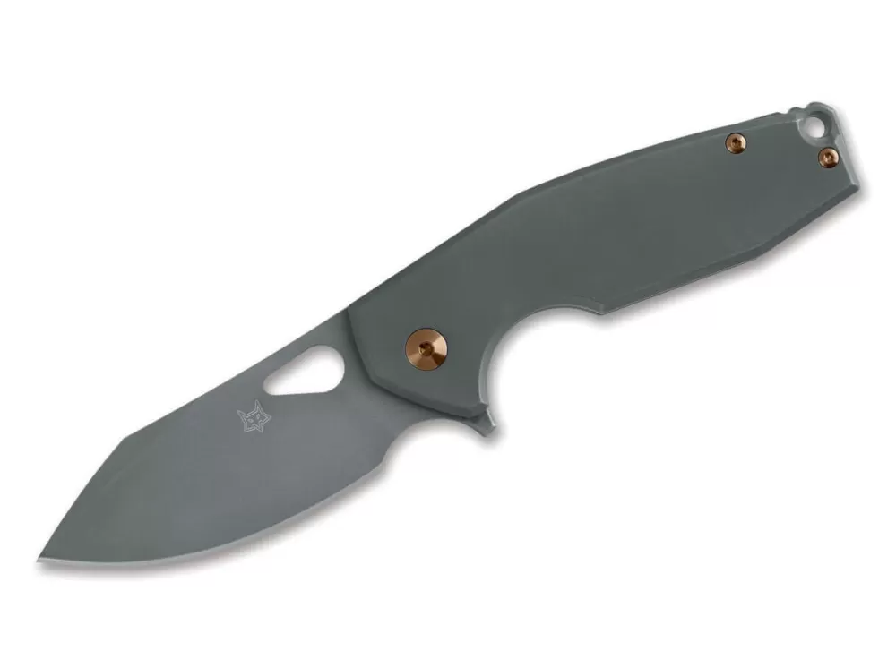 Cheap Fox Knives Yaru Titanium Pvd Grey